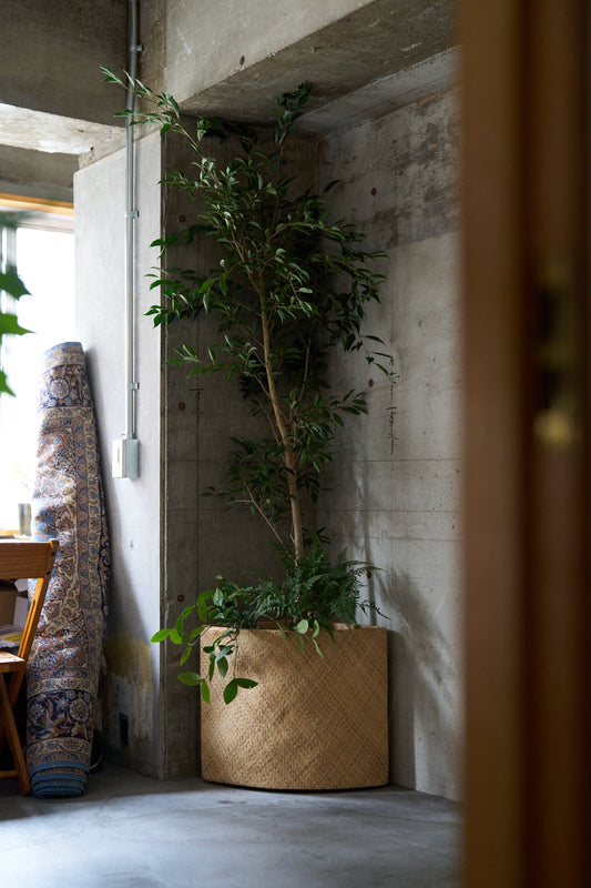 EN quarter circle -rattan