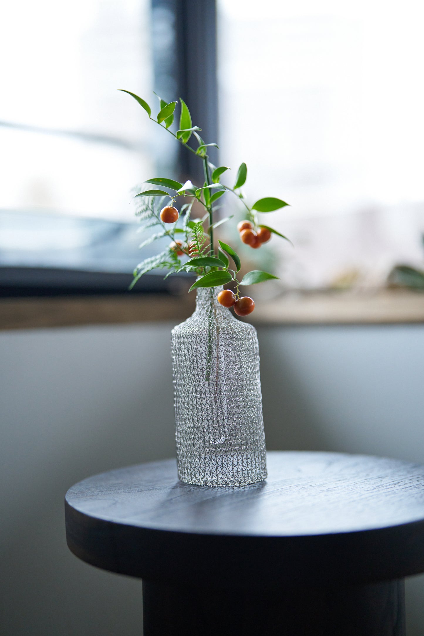 Rajutan wire table vase