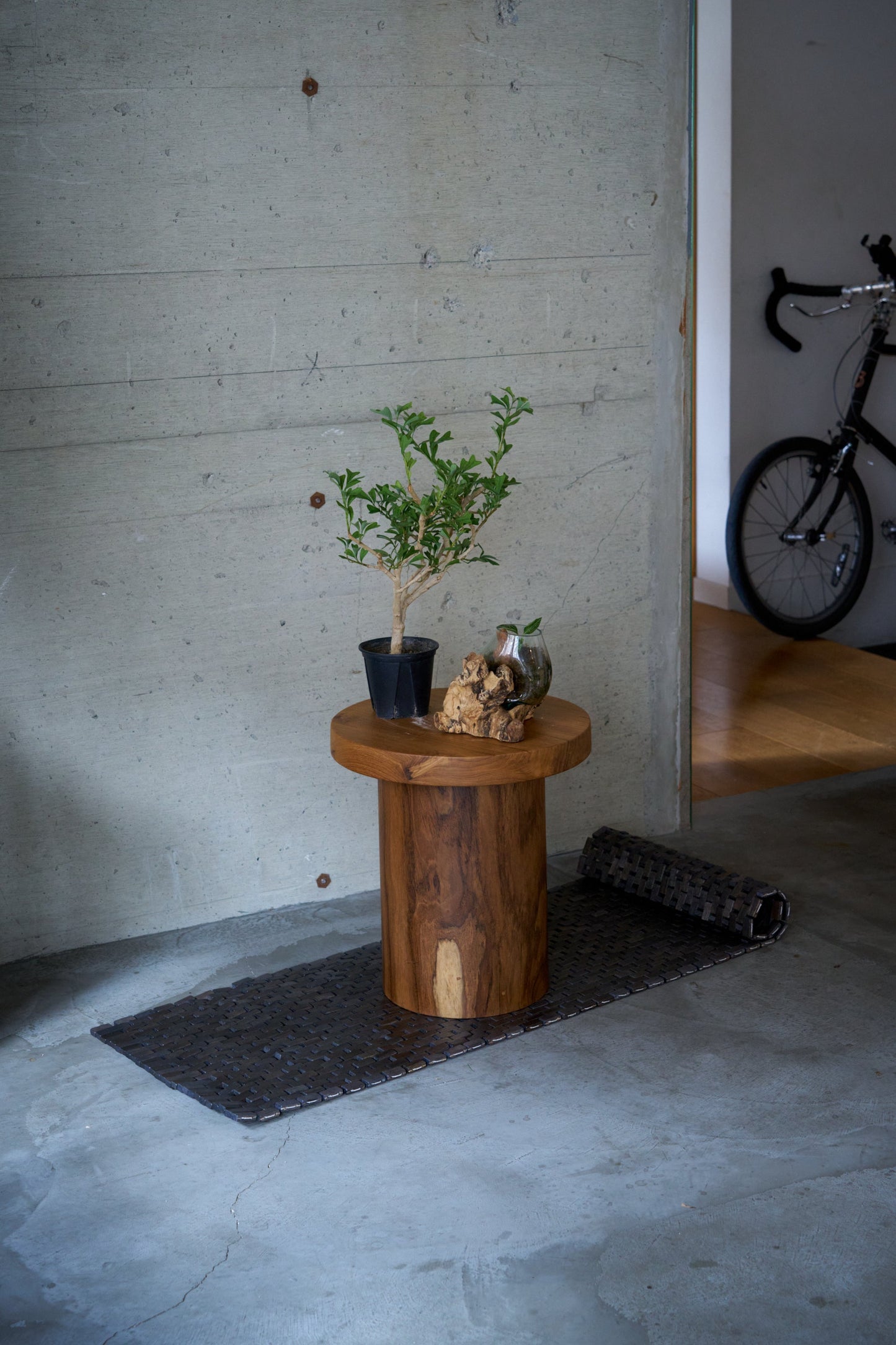 Wood roll cover